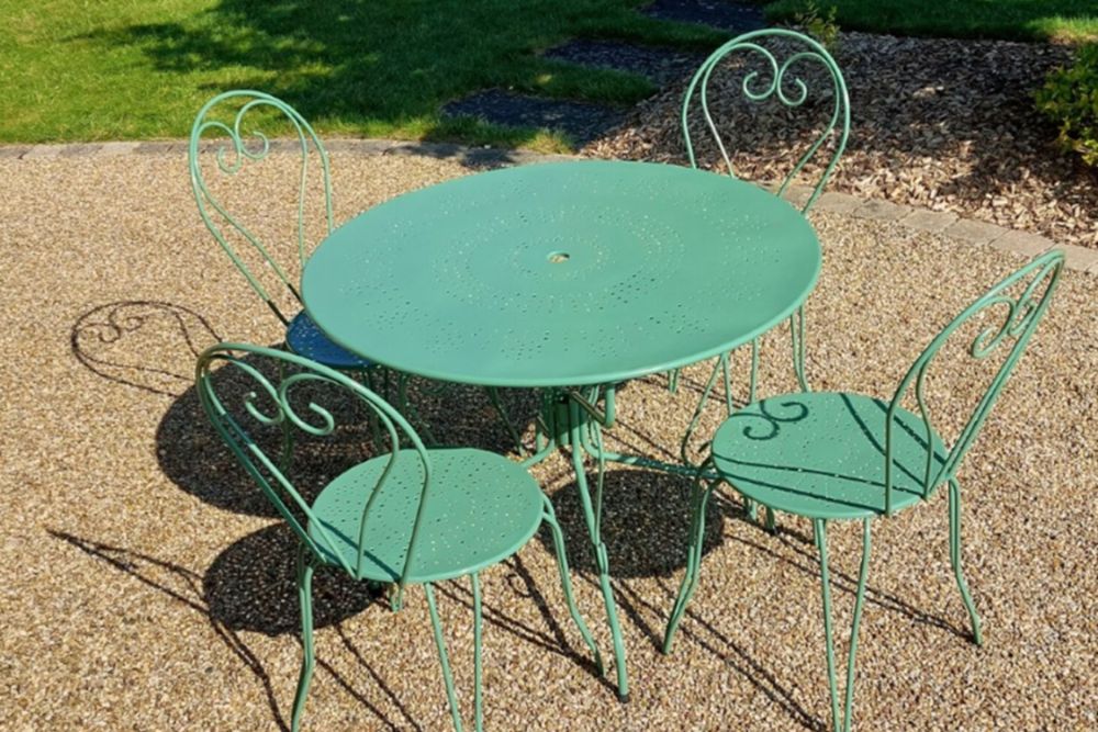 Salon de jardin rénové